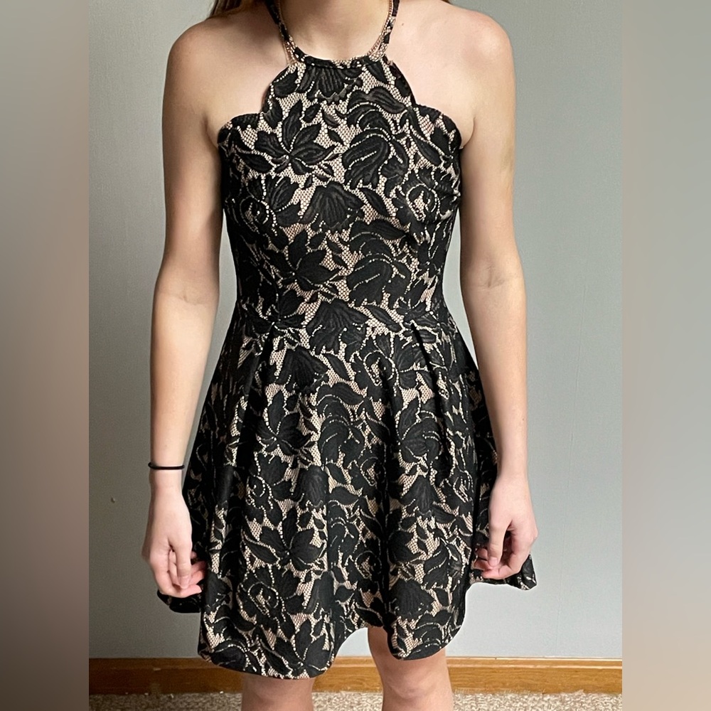 homecoming dress black lace 
75$ obo
(charlotte rouse) 
size s
worn once